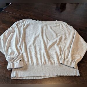 Brochu Walker Dakota Boatneck Sweater, Silk/Cashmere Blend, Women's S, Grey